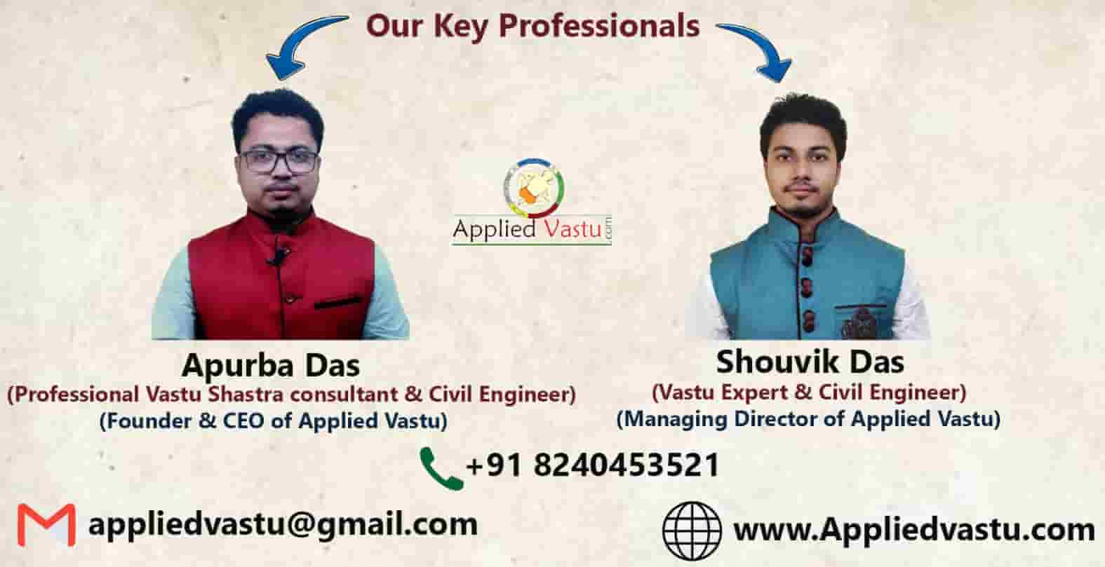 Applied vastu-vastu-shastra-consultant- Appliedvastu - Apurba Das - Shouvik Das-Civil engineer- Architect - Vastu Expert